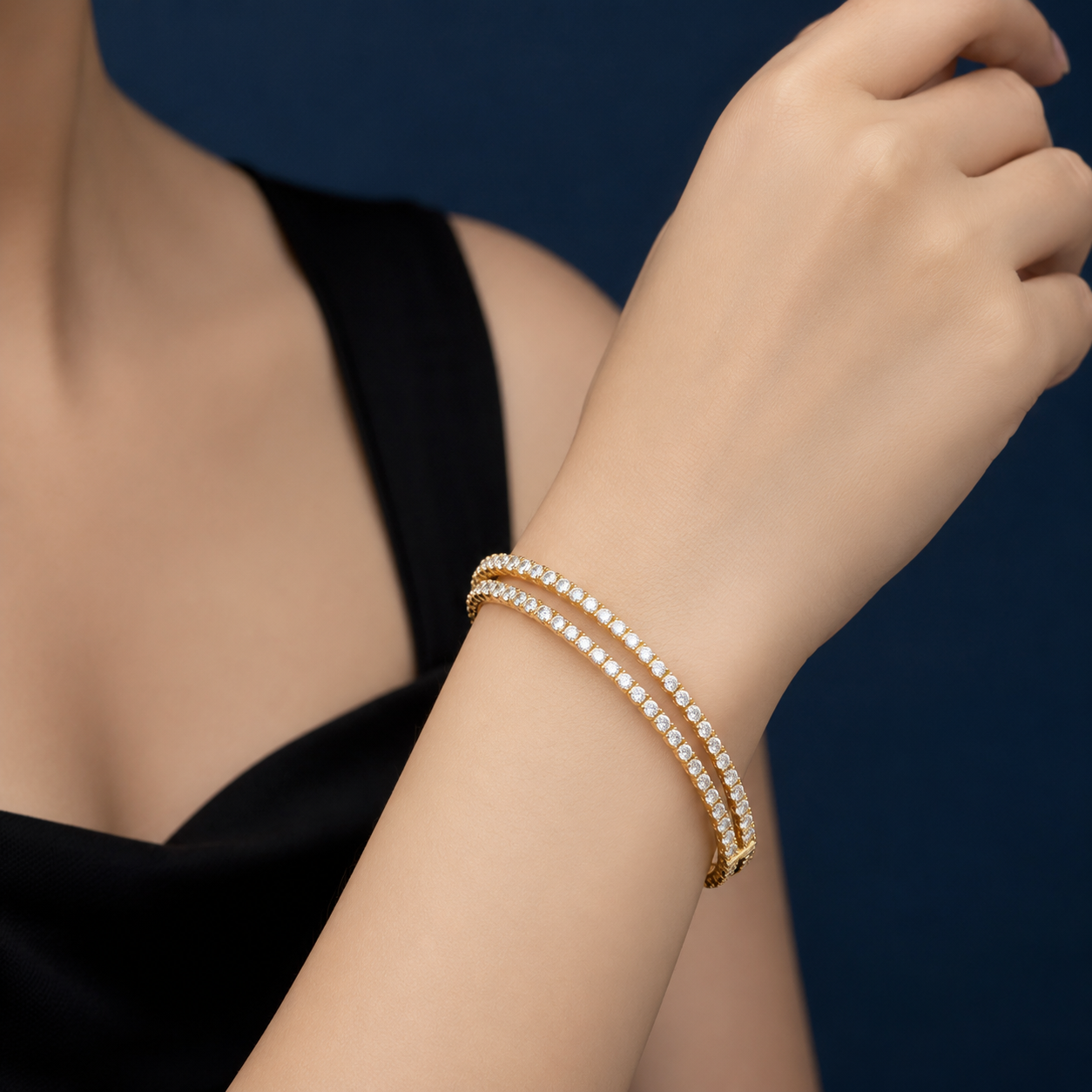 Diamond Bangle